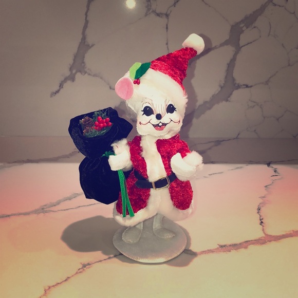 Annalee Santa Mouse 🎄 - Picture 1 of 2